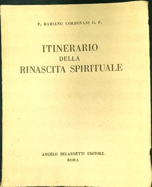 Itinerario della rinascita spirituale