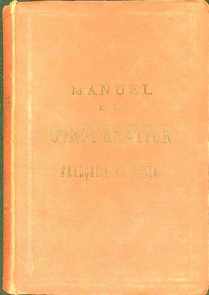 Manuel de la conversation francaise et russe - Paul Fuchs - copertina