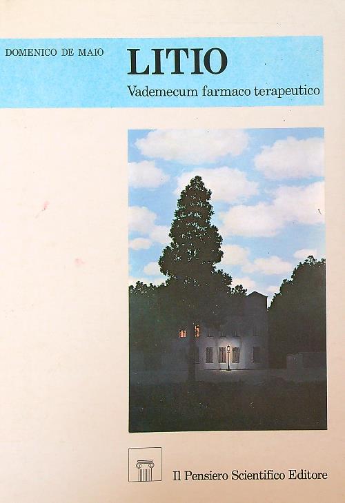 Litio: vademecum farmaco-terapeutico - Domenico De Maio - copertina