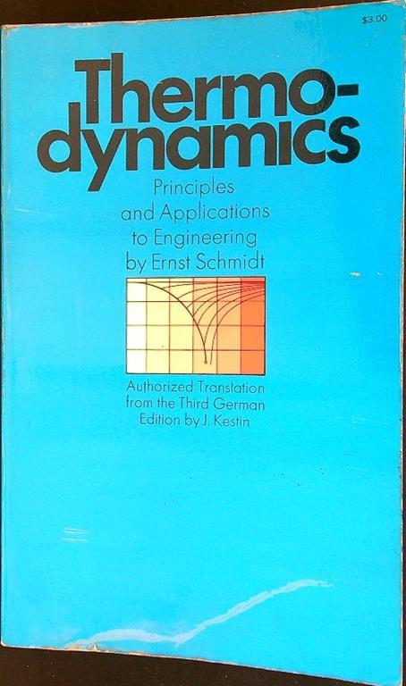 Thermodynamics - Ernst Schmidt - copertina