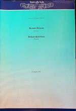 Concerti di canto 1994-95. Bruson - Kettelson