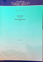 Concerti di canto 1994-95. Terfel - Martineau