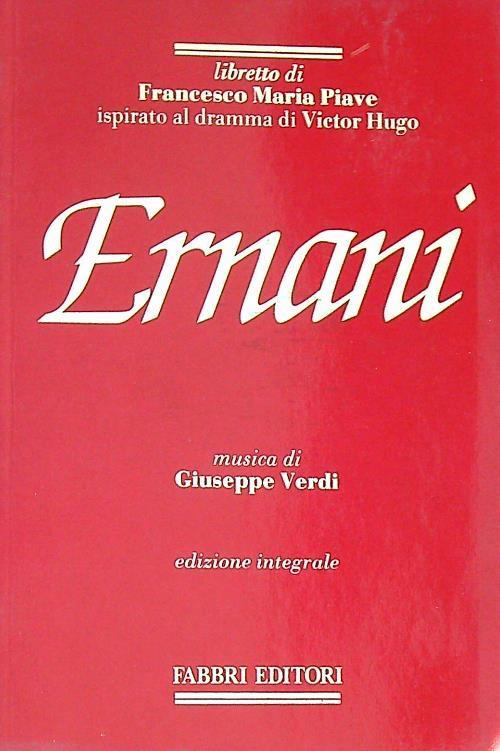 Ernani - Giuseppe Verdi - copertina