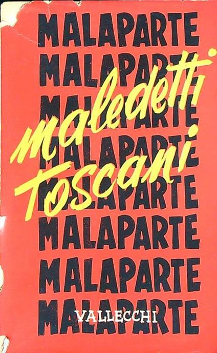 Maledetti toscani - Curzio Malaparte - copertina