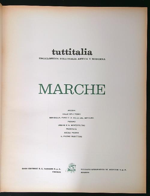 Tuttitalia Marche - copertina