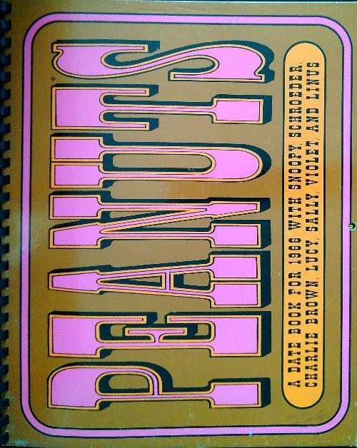 Peanuts Date Book 1966 - Charles M. Schulz - copertina