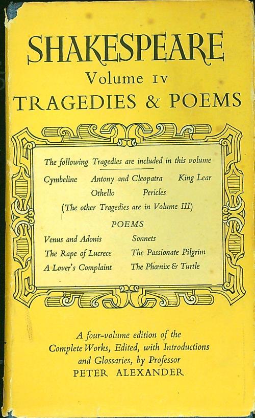 Tragedies & Poems