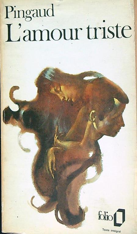 amour triste - Bernard Pingaud - copertina