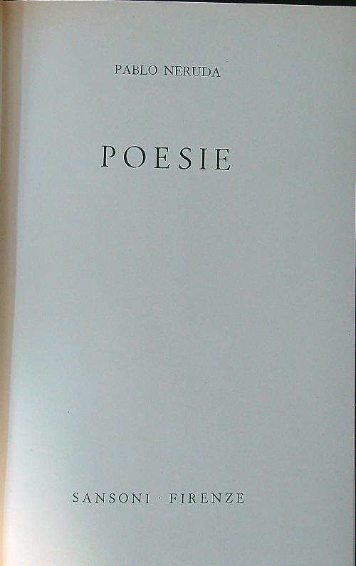 Poesie