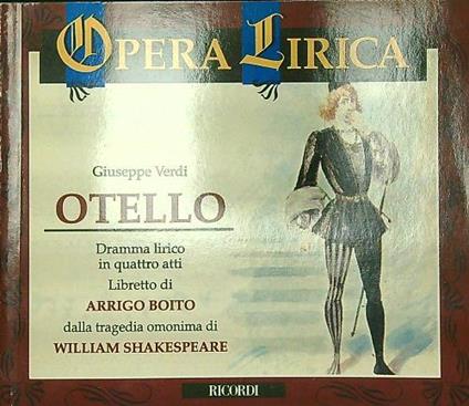 Otello - Libretto - Giuseppe Verdi - copertina