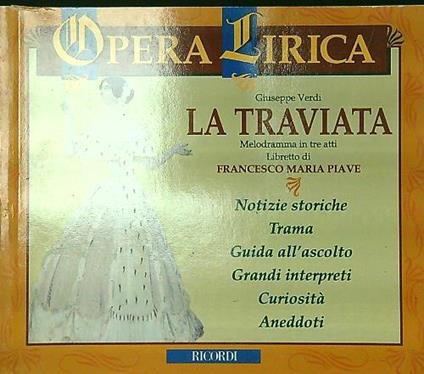 Traviata - Storia - Giuseppe Verdi - copertina