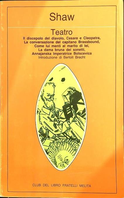 Teatro vol. II - B. Shaw - copertina