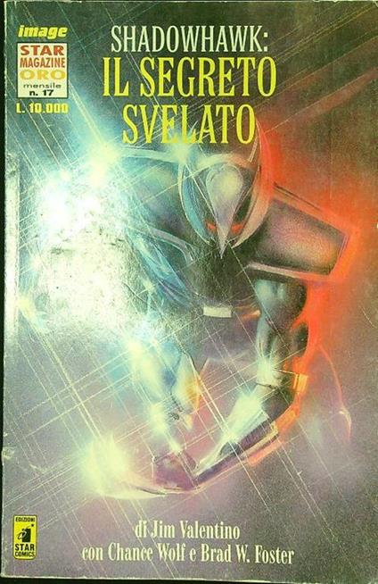 Shadowhawk: il segreto svelato - copertina
