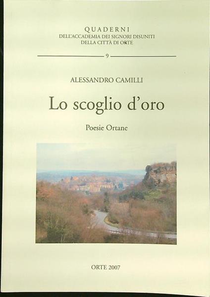 Lo scoglio d'oro - Alessandro Camilli - copertina
