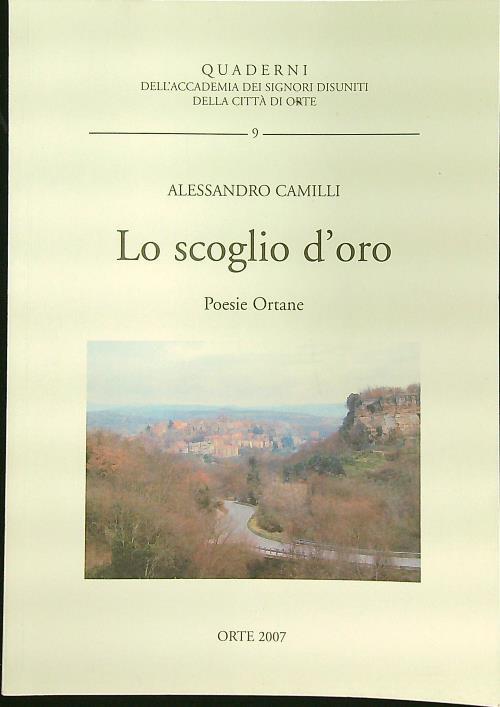 Lo scoglio d'oro - Alessandro Camilli - copertina
