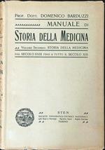 Manuale di storia della medicina vol. II