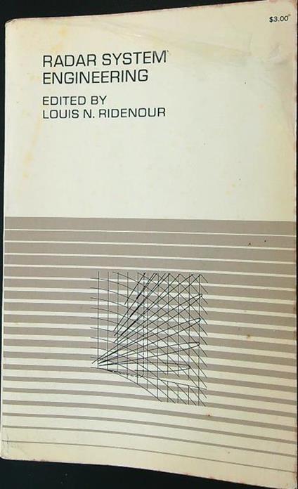 Radar System Engineering - L. Ridenour - copertina