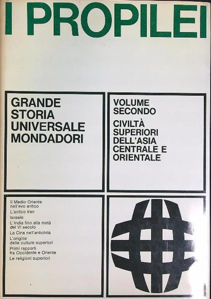 propilei. Volume secondo - copertina