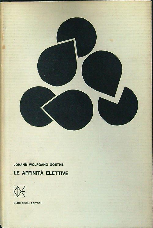 affinità elettive - Johann Wolfgang Goethe - copertina