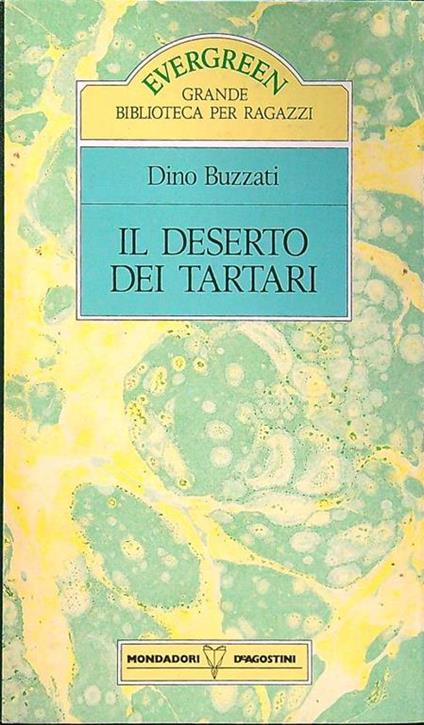 deserto dei Tartari - Dino Buzzati - copertina