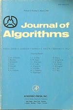 Journal of Algorithms vol. 9, n. 1/March 1988