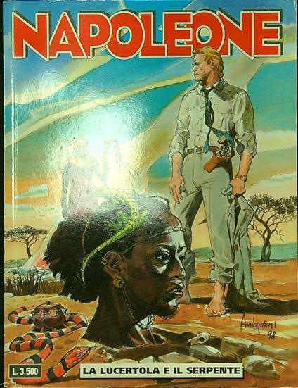 Napoleone n. 9: La lucertola e il serpente - Carlo Ambrosini - copertina