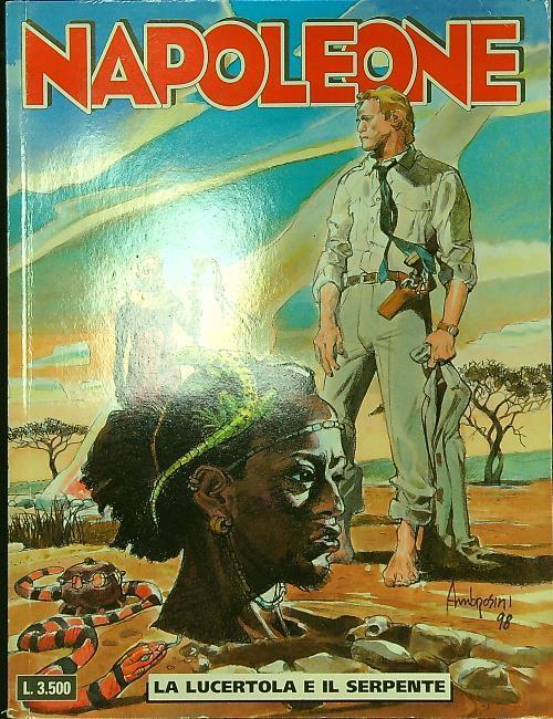 Napoleone n. 9: La lucertola e il serpente - Carlo Ambrosini - copertina