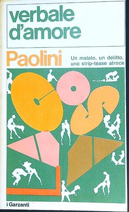 Verbale d'amore - Alcide Paolini - copertina
