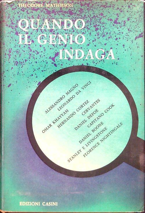 Quando il genio indaga - Theodore Mathieson - copertina
