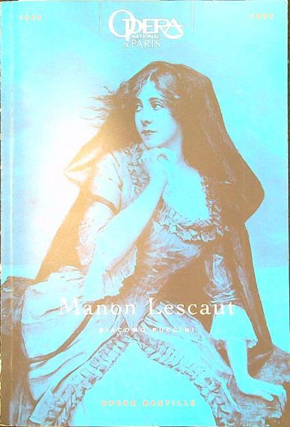 Manon Lescaut - Giacomo Puccini - copertina