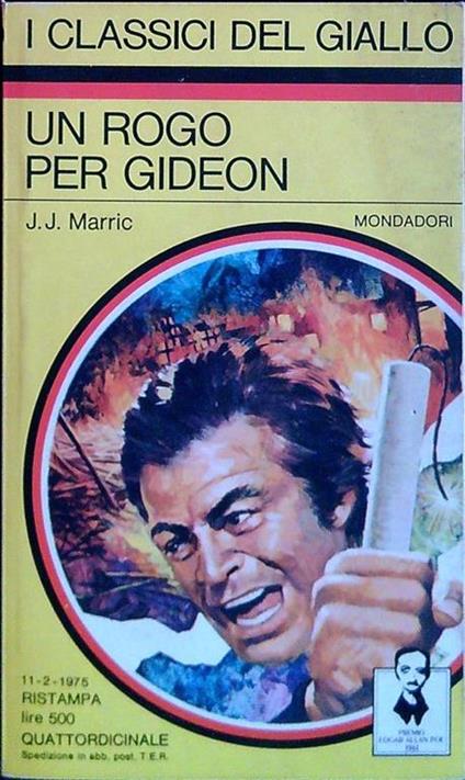 rogo per Gideon - J. J. Marric - copertina