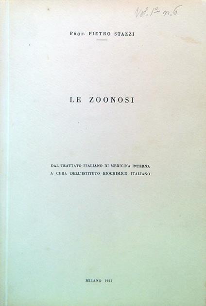 zoonosi - Pietro Stazzi - copertina