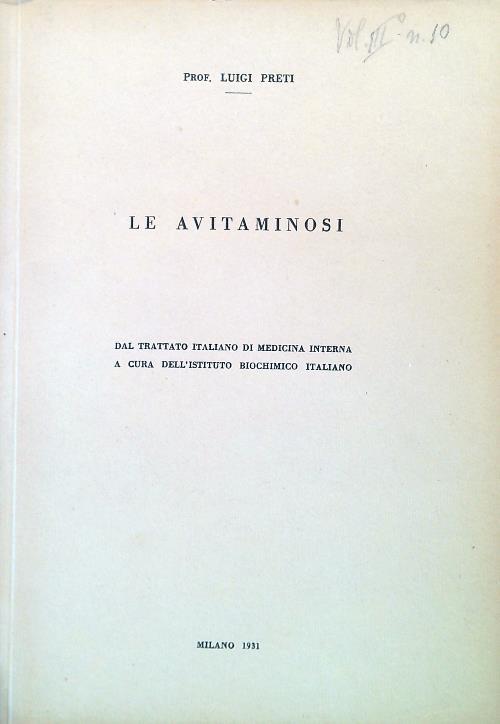 avitaminosi