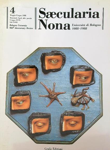Saecularia Nona 4/maggio-giugno 1988 - copertina