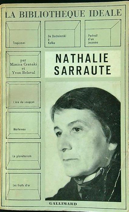 Nathalie Sarraute - copertina