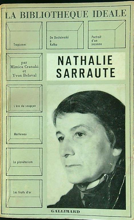 Nathalie Sarraute - copertina