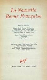 Nouvelle revue Francaise 227/novembre 1971