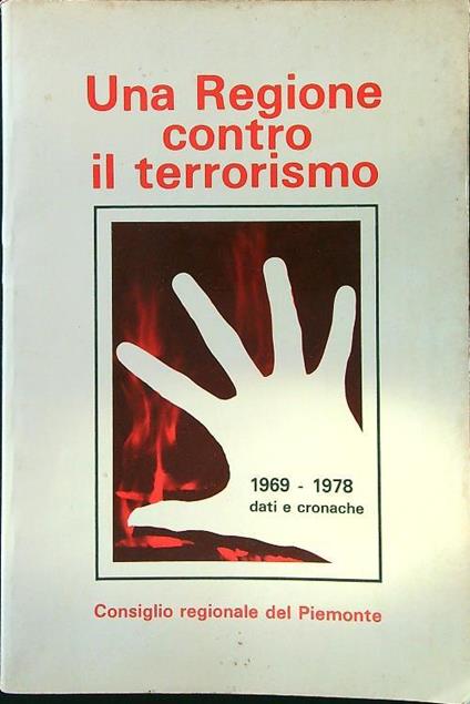 Regione contro il terrorismo - copertina