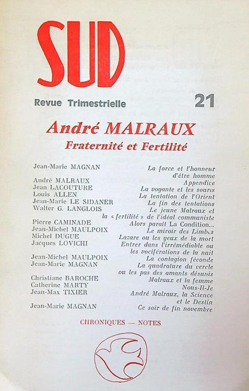 Sud 21 - copertina
