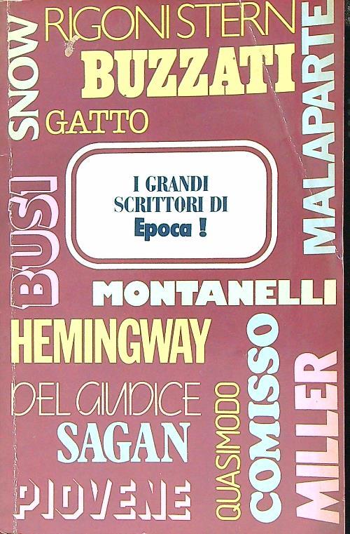 grandi scrittori di Epoca! 1