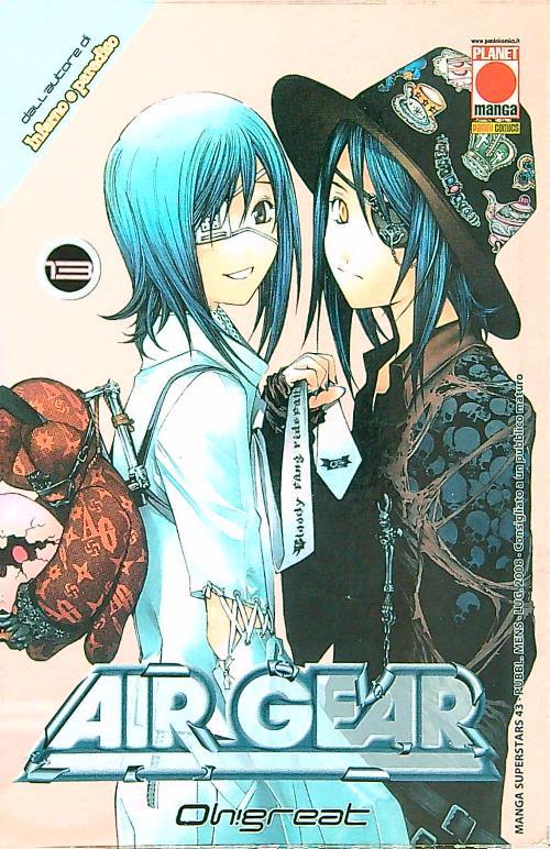 Air Gear 13 - Oh! Great - copertina
