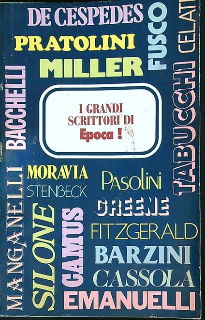 I Grandi scrittori di Epoca! 2 - copertina