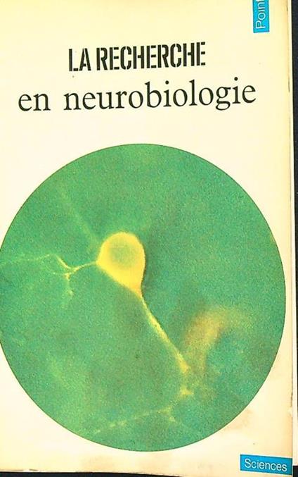 Recherche en neurobiologie - copertina