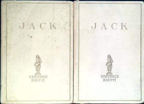 Jack. 2 Volumi - Alphonse Daudet - copertina