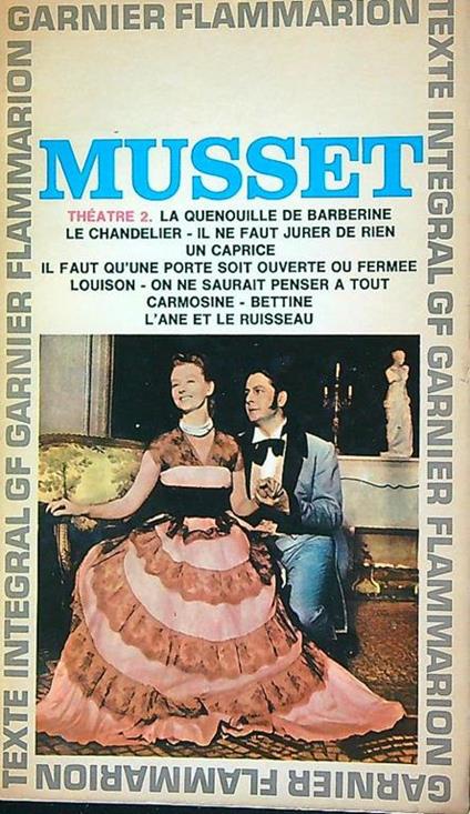Theatre 2 - Alfred Musset - copertina