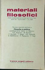 Materiali filosofici n. 6/1981