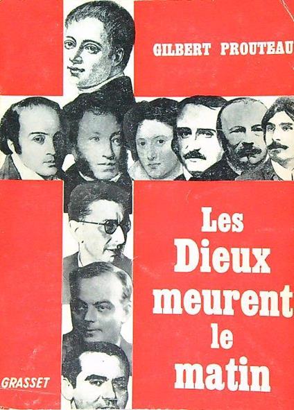 dieux meurent le matin - Gilbert Prouteau - copertina
