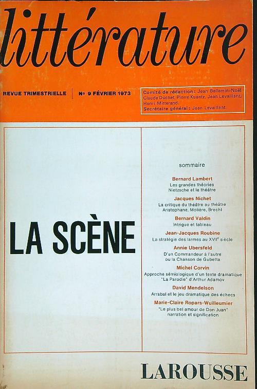 Litterature 9/fevrier 1973 - copertina