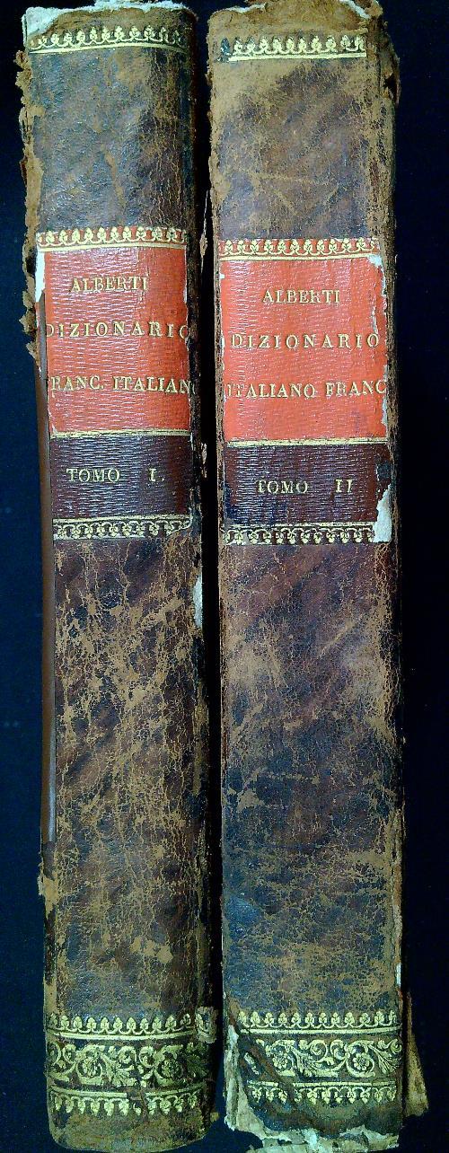 Dizionnario italiano-francese. 2 Tomi