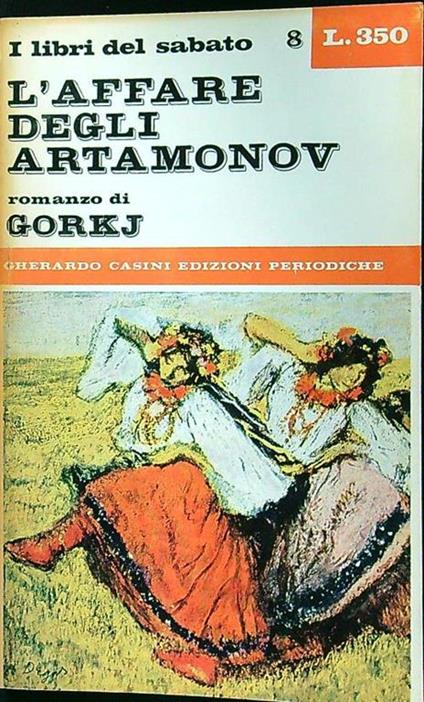 affare degli Artamonov - Gorkj - copertina
